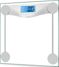 Digital Body Weight Bathroom Scale, 6mm Tempered Glass, 400 lbs